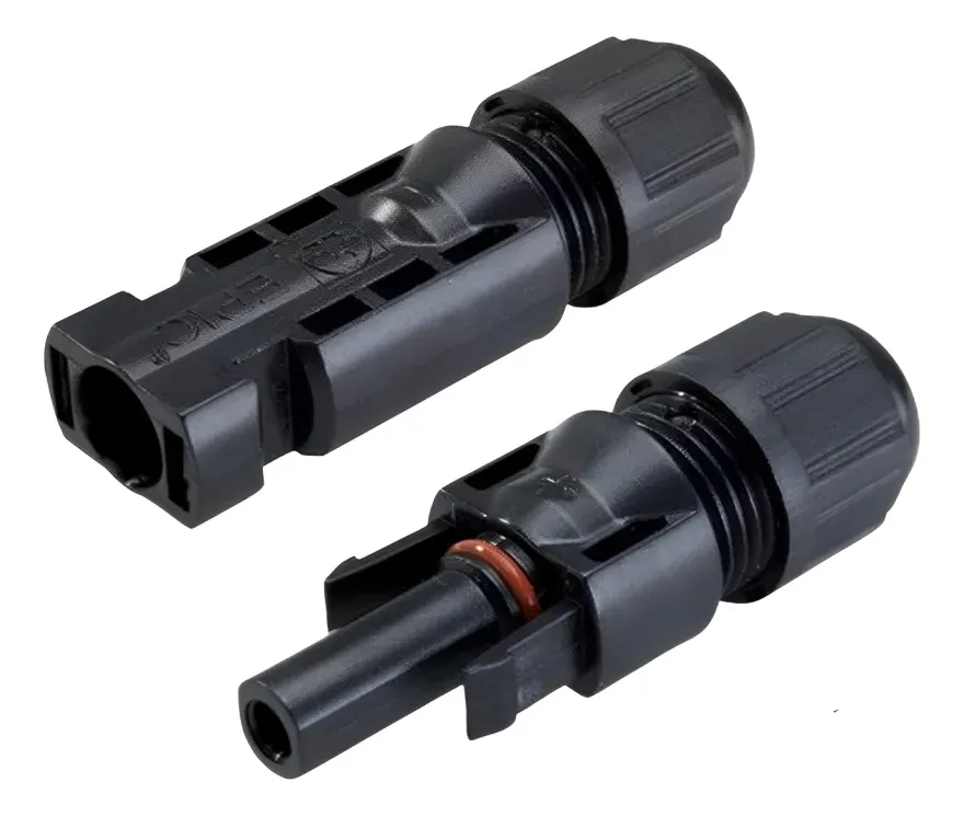 Par de Conectores MC4 para combiner (+/-)