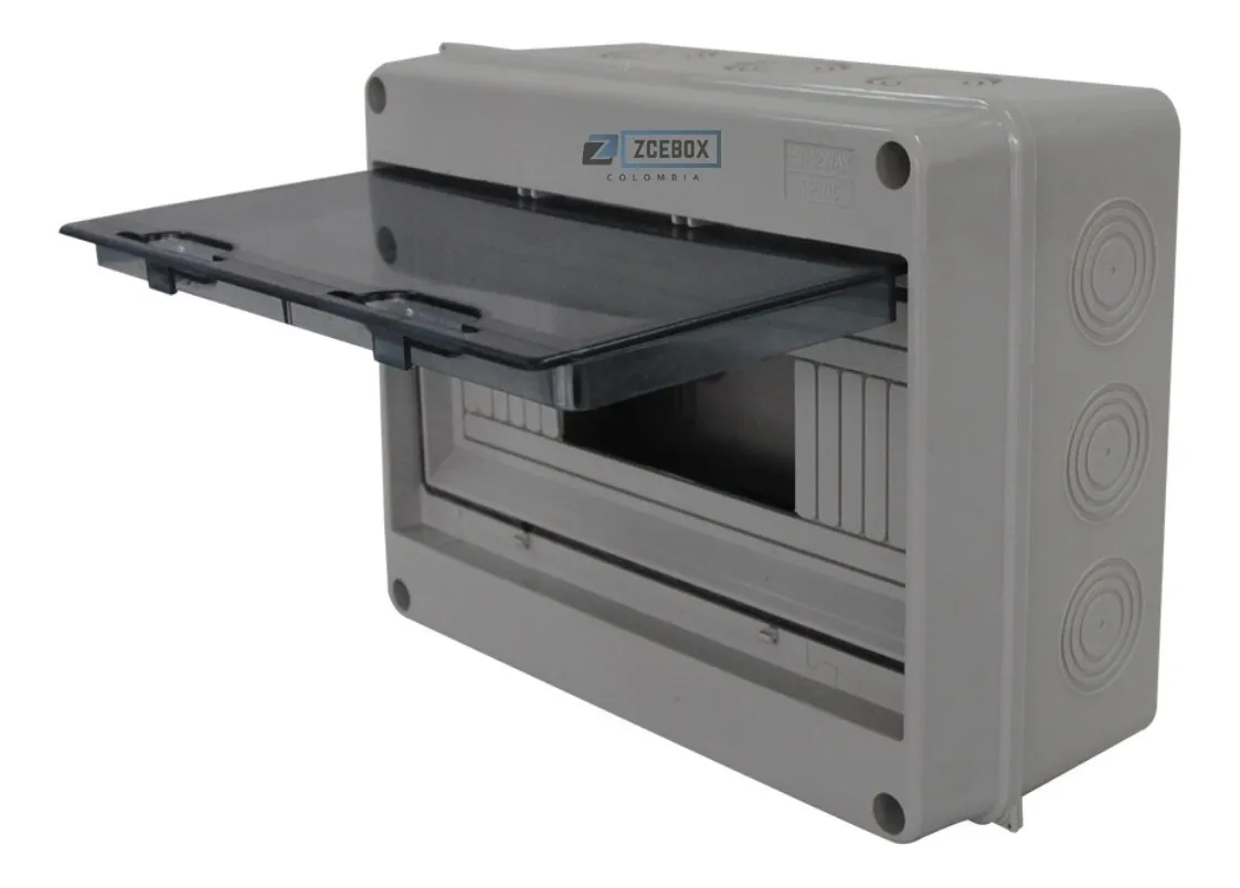 TABLERO 12 PUESTOS RIEL DIN MOREDAY IP65